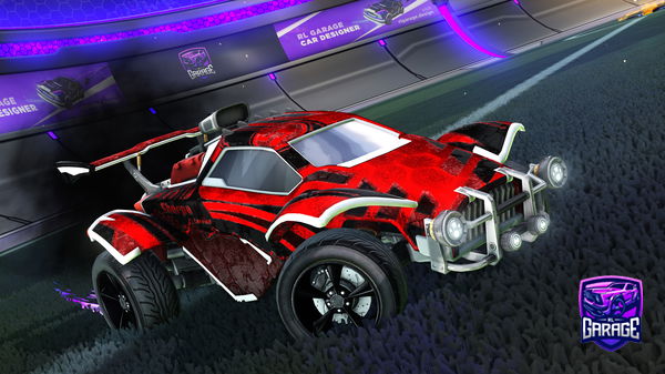 A Rocket League car design from Kev_In