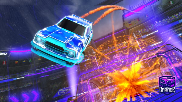 A Rocket League car design from George_21