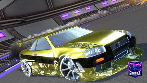 A Rocket League car design from Se7en_Evxlusion_