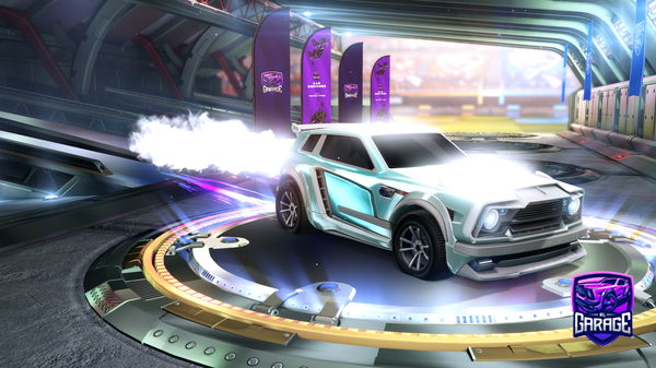 A Rocket League car design from SchoolPizzaParty