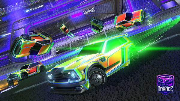 A Rocket League car design from rockyefort