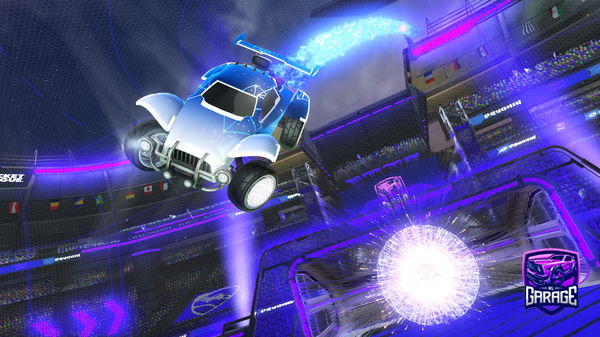 A Rocket League car design from roccomalenica