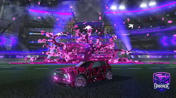 A Rocket League car design from Bergingamer