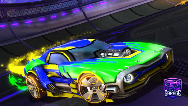 A Rocket League car design from Dormirale