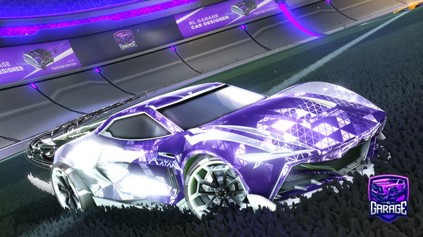 A Rocket League car design from warpigg6