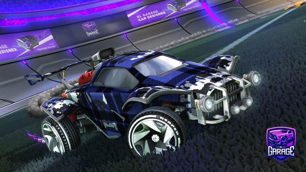 A Rocket League car design from Rusty6547