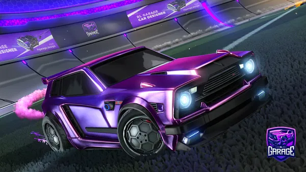 A Rocket League car design from rvdvvdv