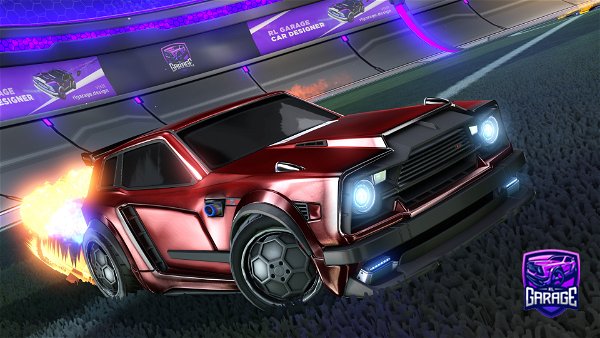 A Rocket League car design from MintyJJXD