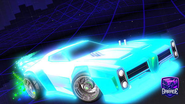 A Rocket League car design from Skar_RLEG