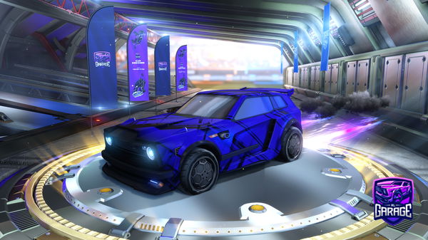 A Rocket League car design from thegunner447