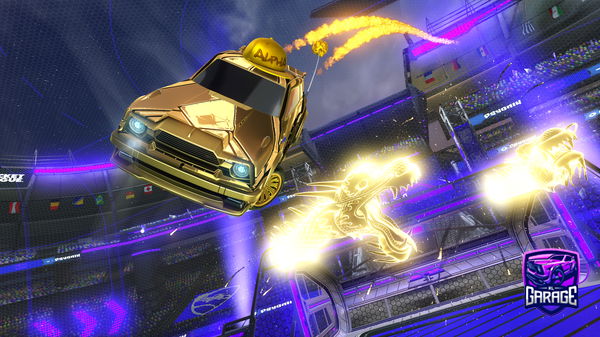 A Rocket League car design from calanto8