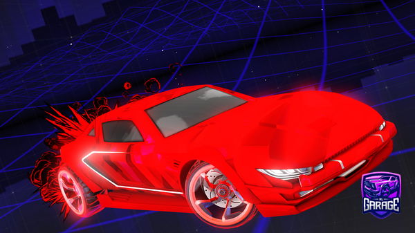 A Rocket League car design from Darthmaul123853