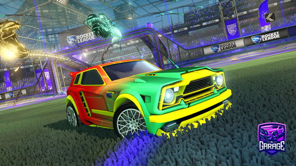 A Rocket League car design from jrr__