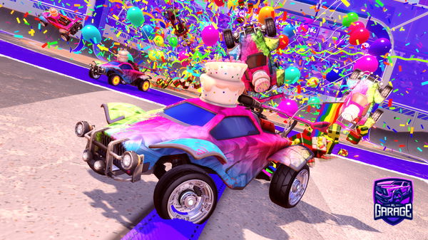 A Rocket League car design from shockwaveshark