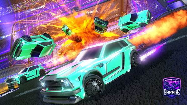 A Rocket League car design from BLOOZE_CLASSIX