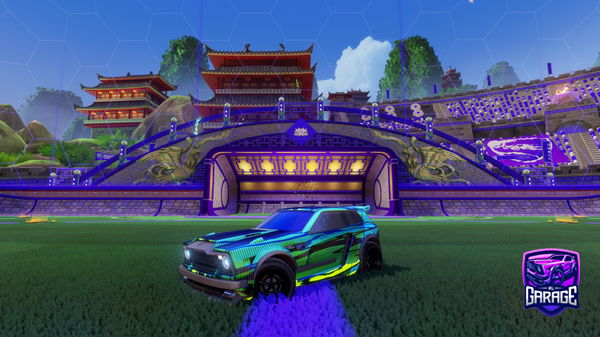 A Rocket League car design from FairHeights