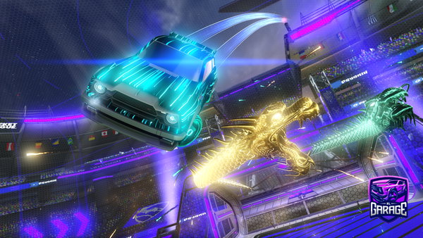 A Rocket League car design from Grosiu18