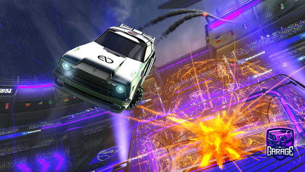 A Rocket League car design from emirgraal19