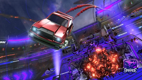 A Rocket League car design from Lightning9816