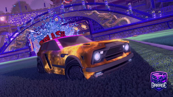 A Rocket League car design from Liampom