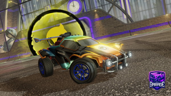 A Rocket League car design from LimeyLemonade