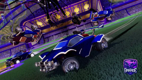A Rocket League car design from Konamii