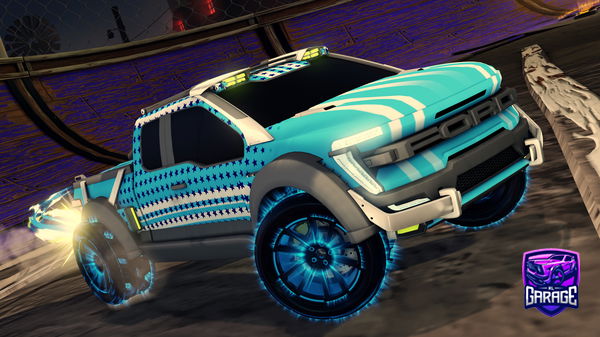 A Rocket League car design from FBI_KyanYT