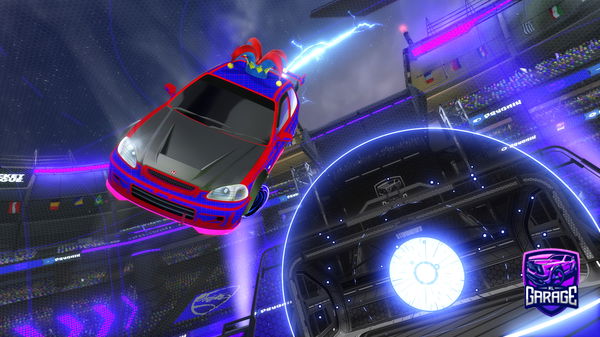 A Rocket League car design from doomryder610