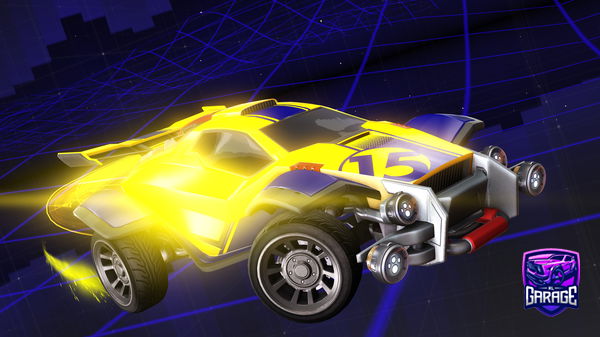 A Rocket League car design from VincillaPepsi