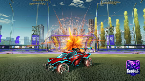 A Rocket League car design from h-a-m-m-y_xD