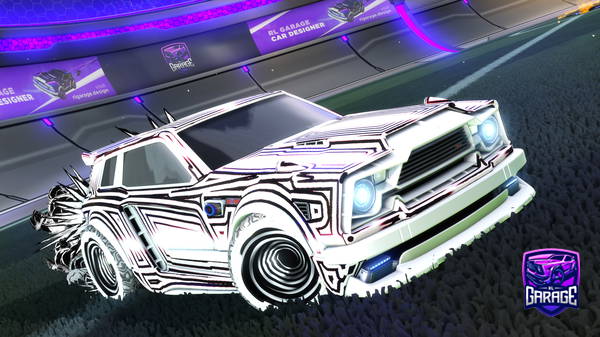 A Rocket League car design from MLDMDeacon