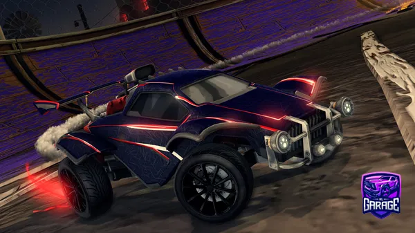 A Rocket League car design from sxnrise_