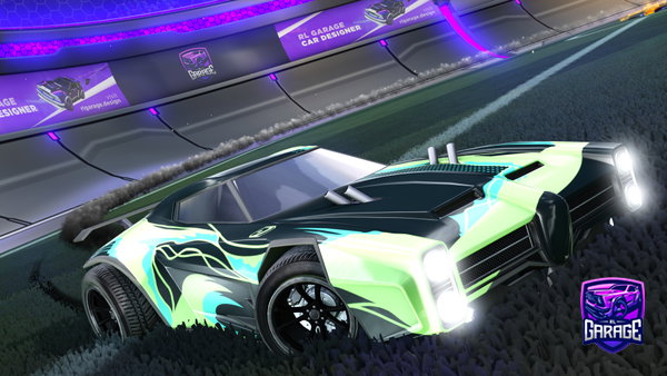 A Rocket League car design from Firstorder