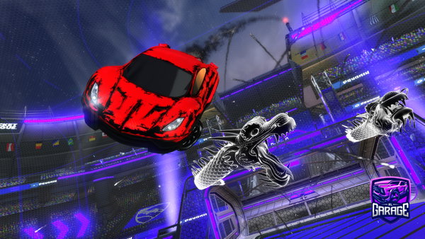A Rocket League car design from 4inaboss