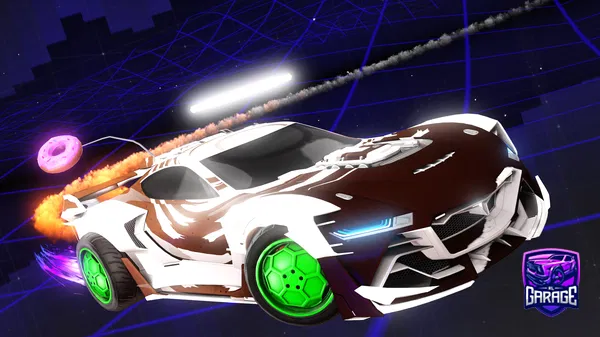 A Rocket League car design from Iceman365