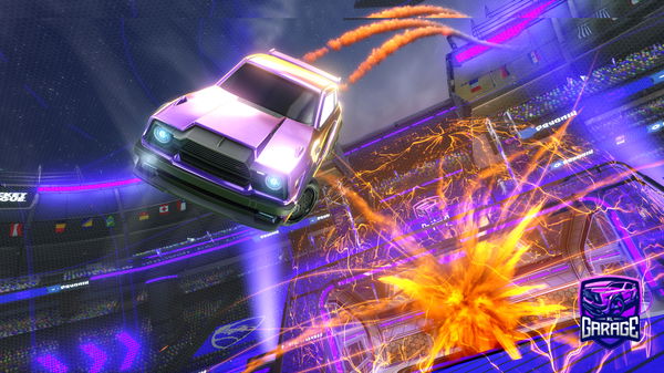 A Rocket League car design from Pikl3