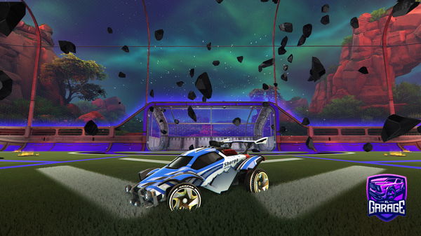 A Rocket League car design from RusinaRacing