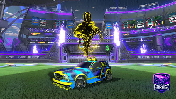 A Rocket League car design from eLGoofy_MX