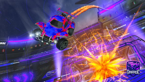 A Rocket League car design from YiRN76