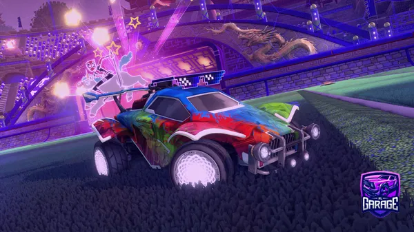 A Rocket League car design from ReviloFX