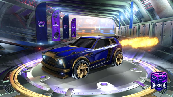A Rocket League car design from Myran67000