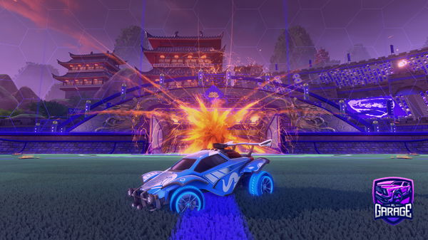 A Rocket League car design from Spanish_iker