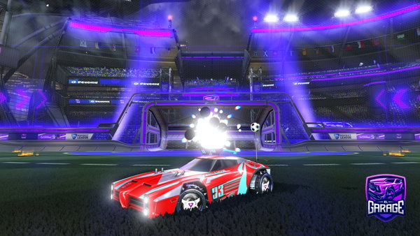 A Rocket League car design from boraallstar