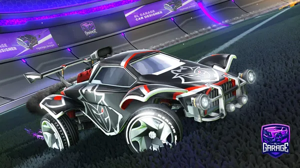 A Rocket League car design from Forn3uzz
