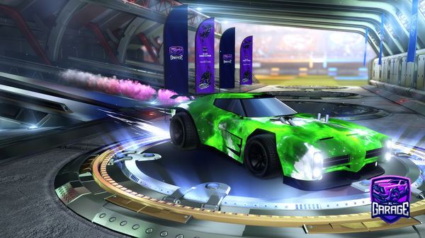 A Rocket League car design from Jato154