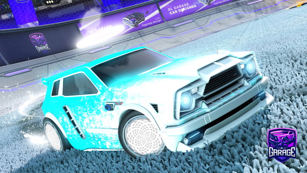 A Rocket League car design from Liversenal