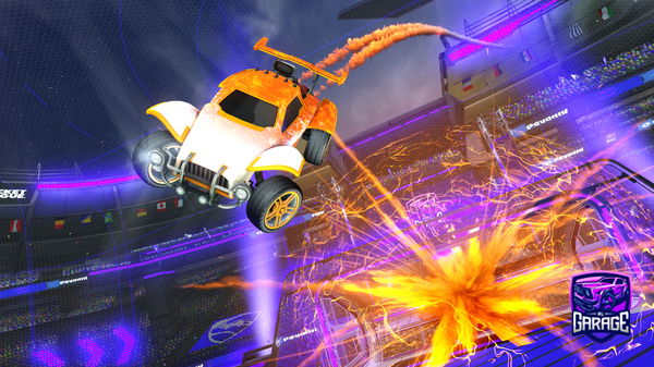 A Rocket League car design from Yug844