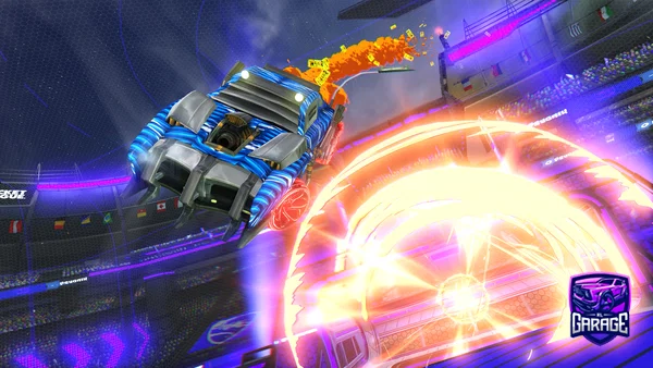 A Rocket League car design from G0m3zGg