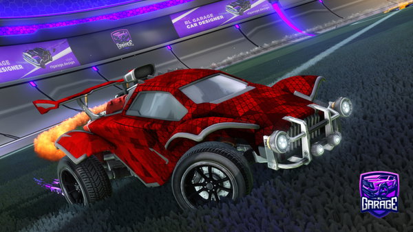 A Rocket League car design from MegaMystery3xD