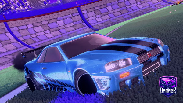 A Rocket League car design from Lxzer_tt